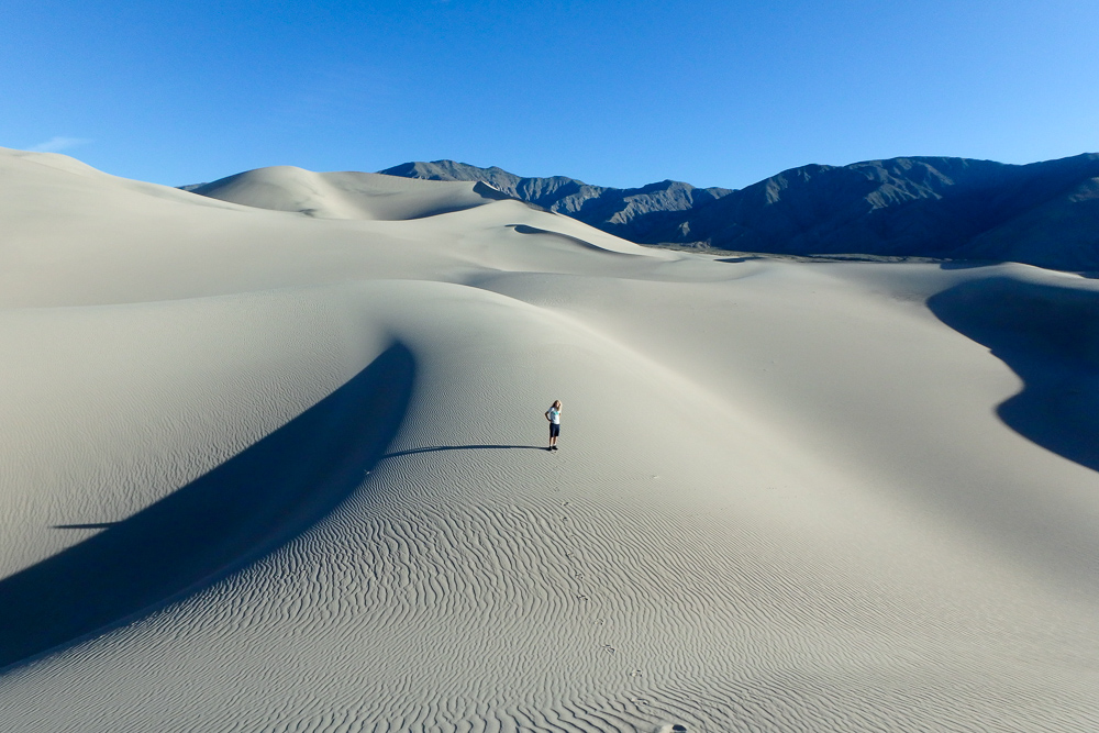 Backpack to Panamint Dunes, Death Valley National Park, California